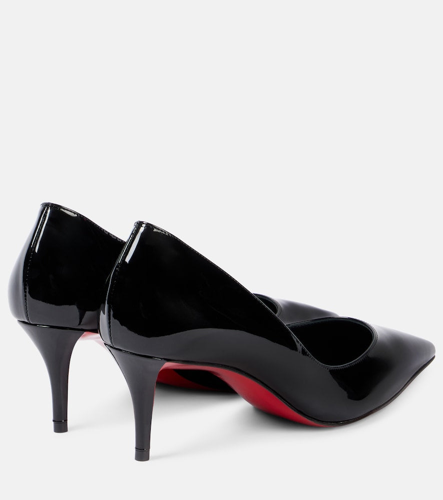 Black Christian Louboutin Miss Z 60 patent leather pumps - Mid Heel Pumps