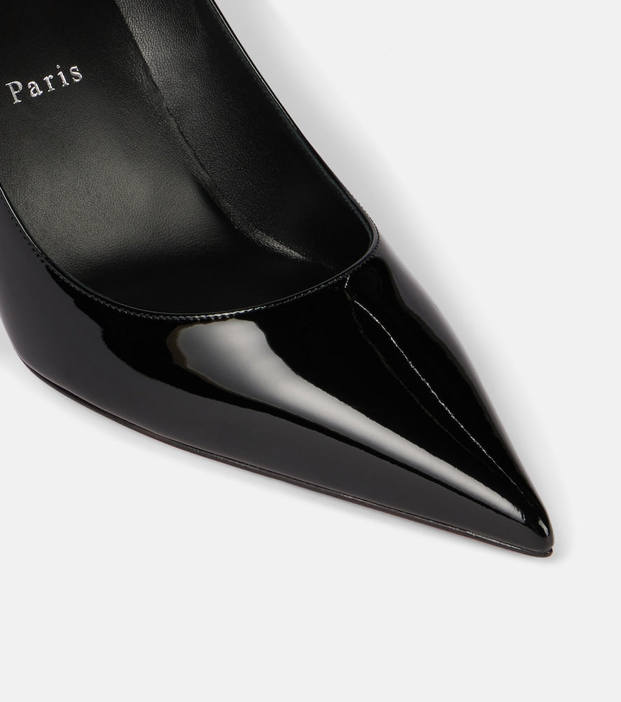 Christian Louboutin Miss Z 80 patent leather pumps (Black) - Mid Heel Pumps