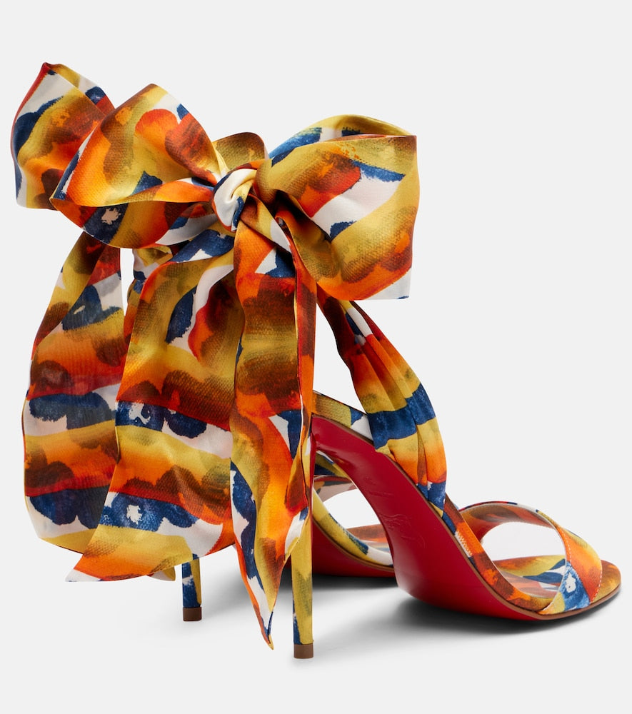 Multicoloured Christian Louboutin Miss Z Sandal Du desert 100 sandals - Heeled Sandals