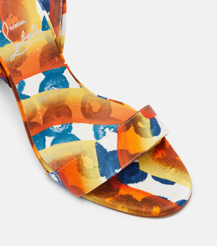 Multicoloured Christian Louboutin Miss Z Sandal Du desert 100 sandals - Heeled Sandals
