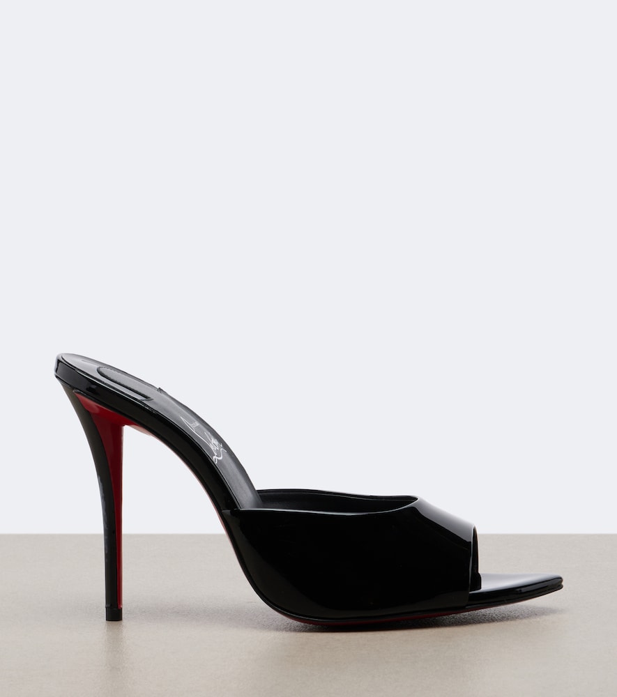 Christian Louboutin Miss Z leather mules (Black) - High-Heel Sandals