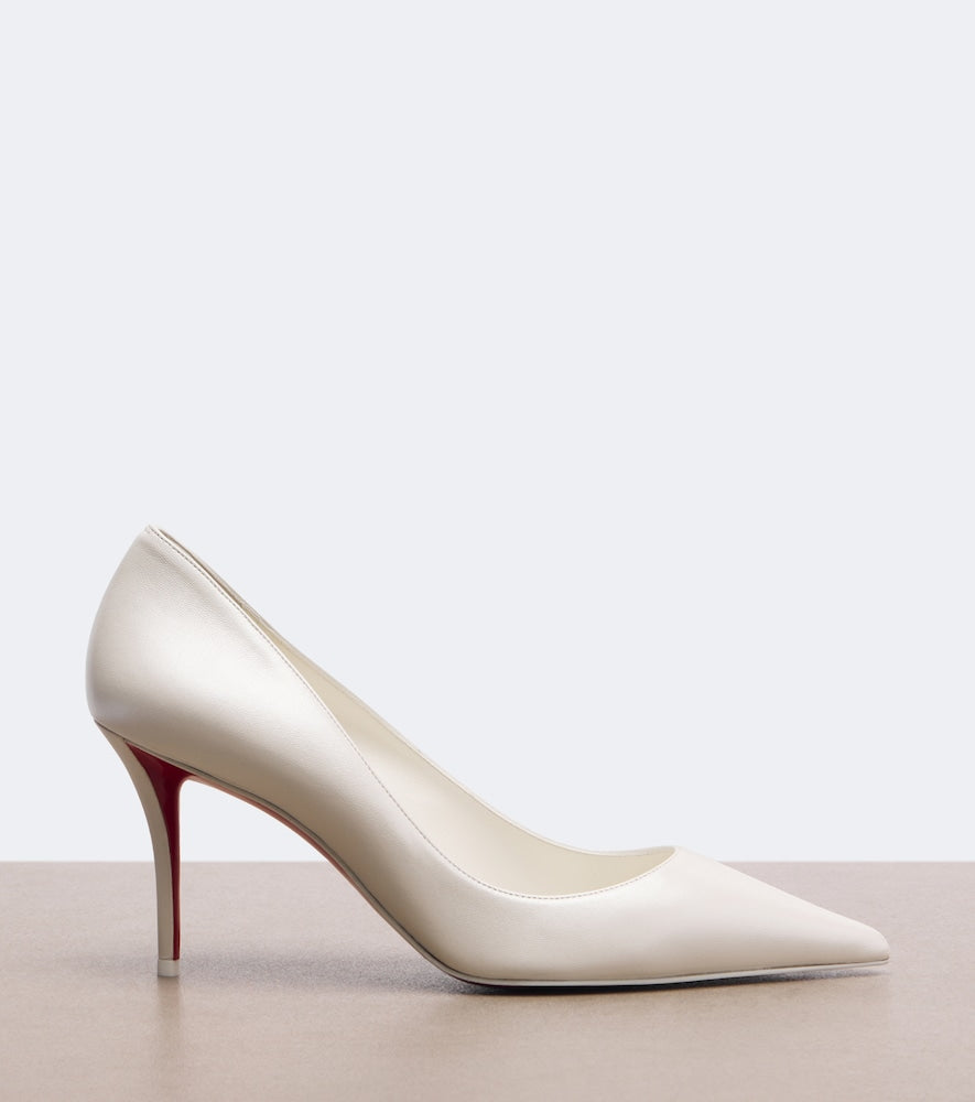 Christian Louboutin Miss Z leather pumps (White) - High-Heel Pumps