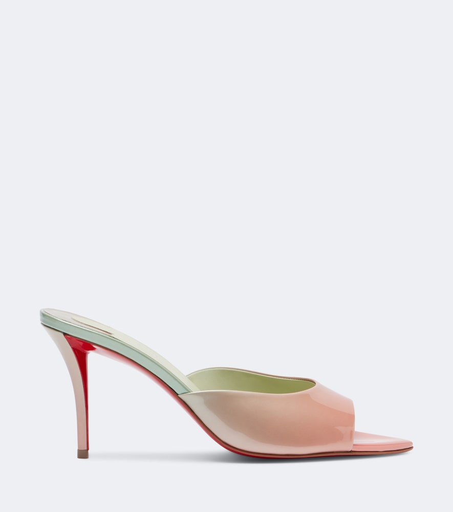 Pink Christian Louboutin Miss Z leather sandals - Heeled Sandals