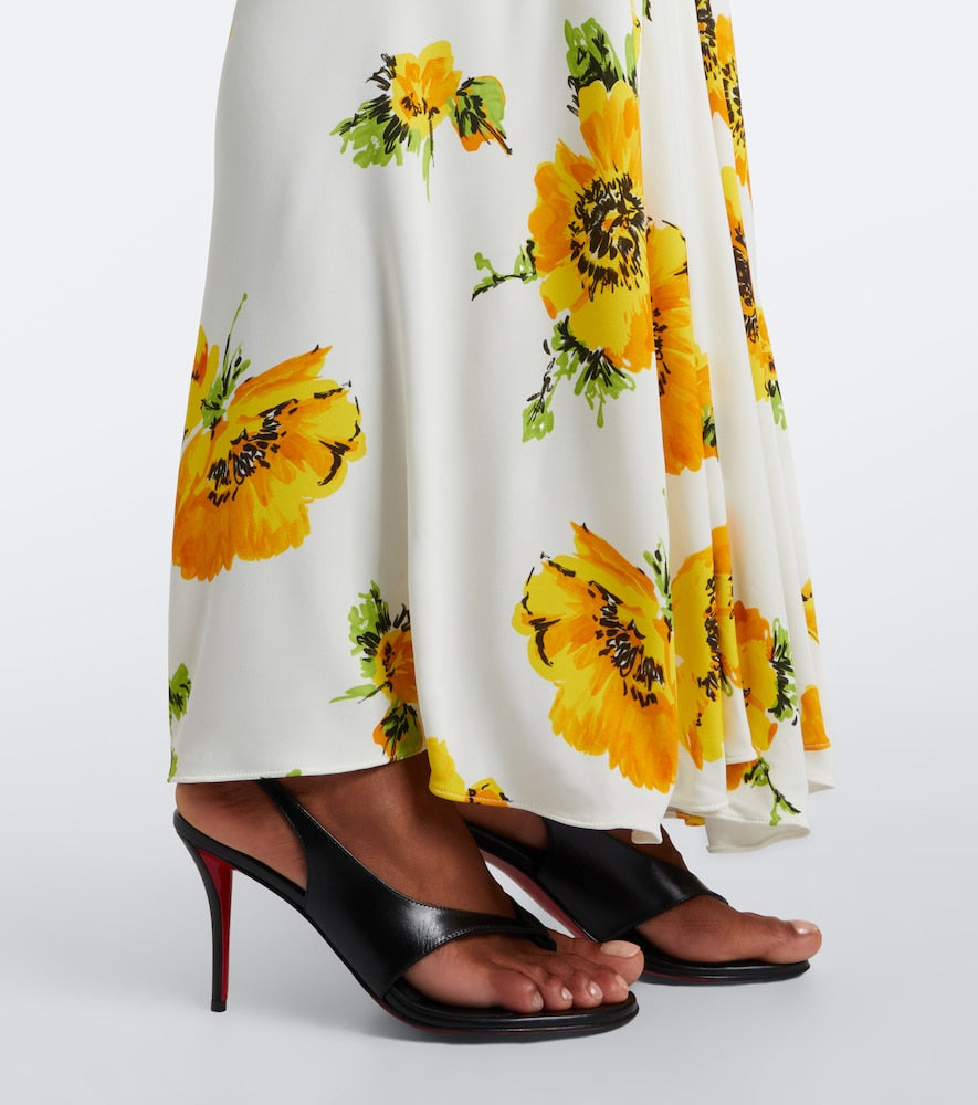 Christian Louboutin Miss Z leather thong sandals - Black Thong Sandals