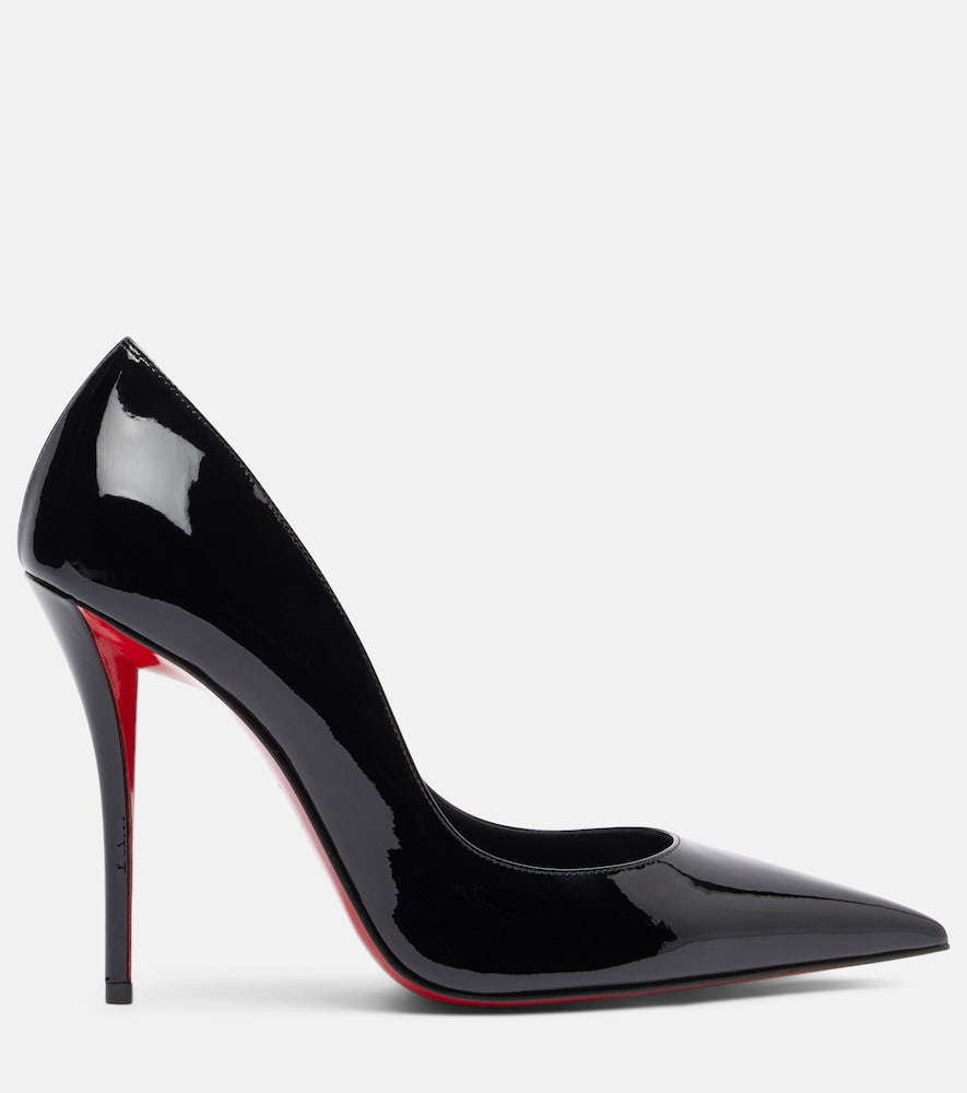Black Christian Louboutin Miss Z patent leather pumps - High-Heel Pumps