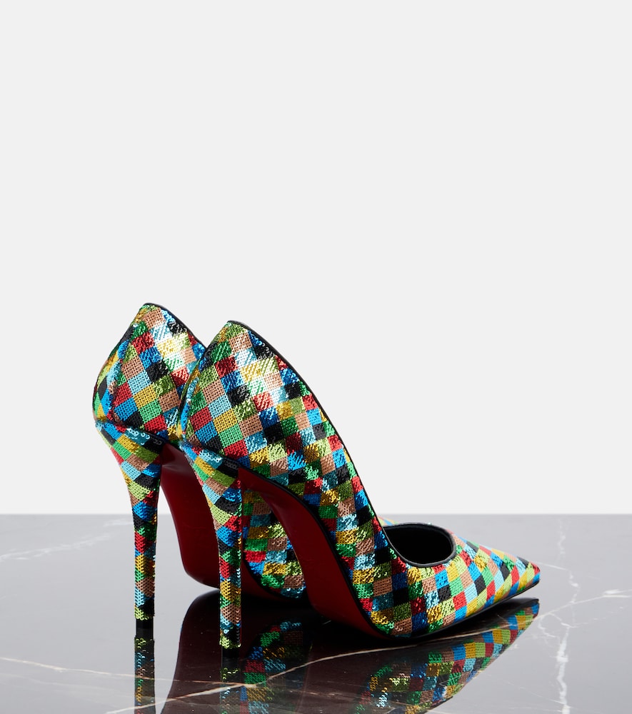 Christian Louboutin Miss Z sequined pumps in Multicoloured - High-Heel Pumps