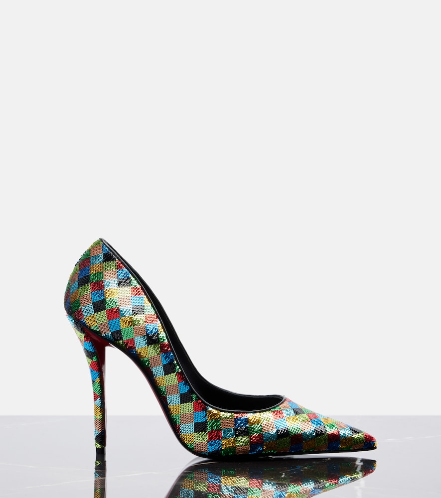Christian Louboutin Miss Z sequined pumps in Multicoloured - High-Heel Pumps
