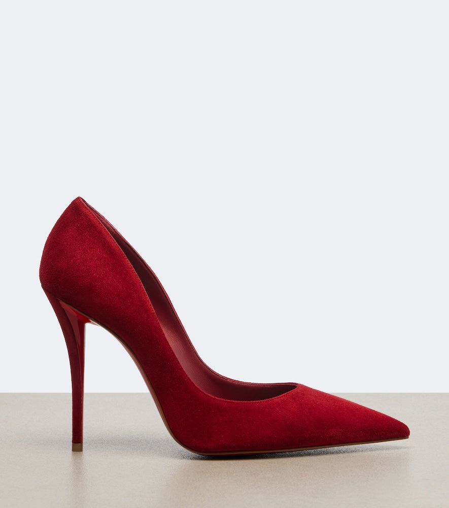 Christian Louboutin Miss Z suede pumps in Red - High-Heel Pumps