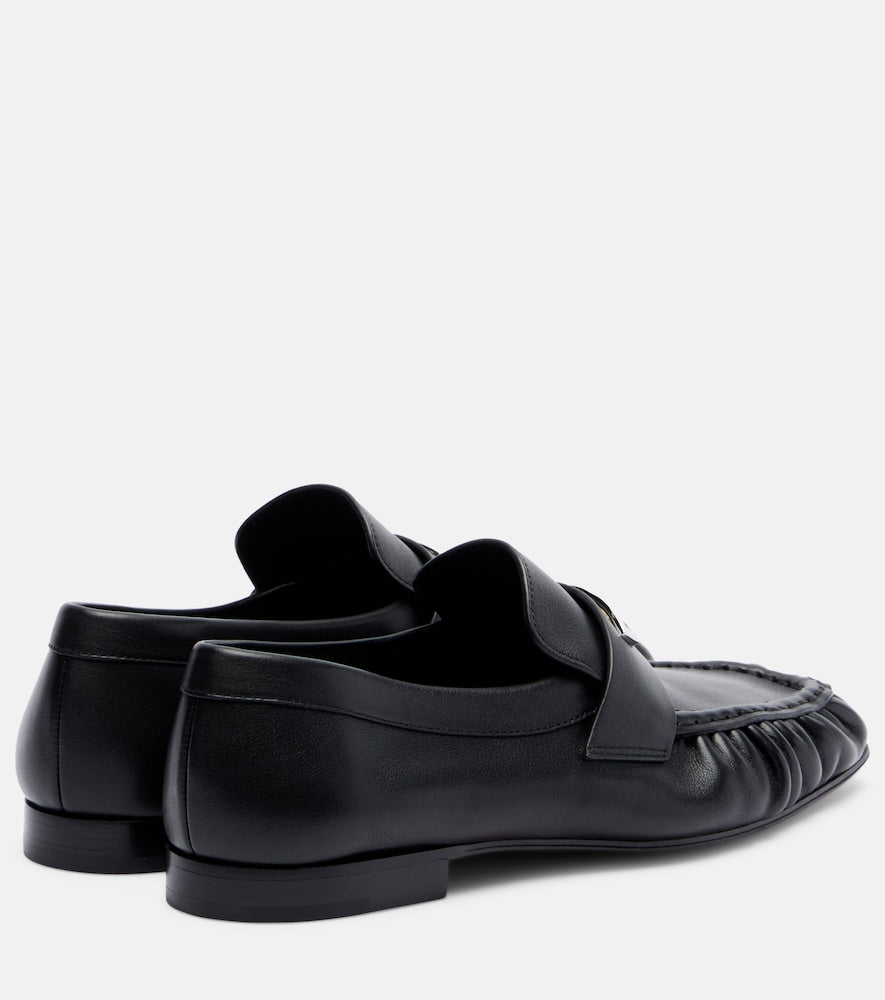 Christian Louboutin Mocallista leather penny loafers in Black - Loafers