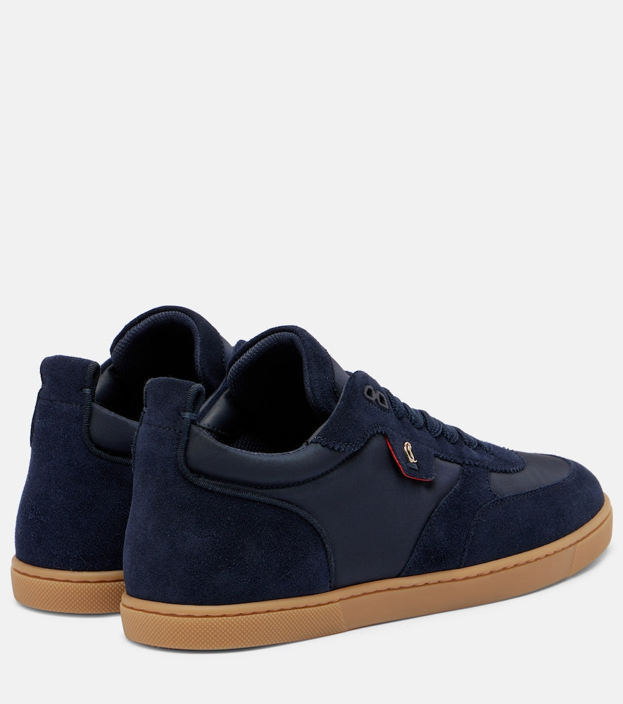 Christian Louboutin Tutti Rui suede sneakers - Blue Low-Top Sneakers