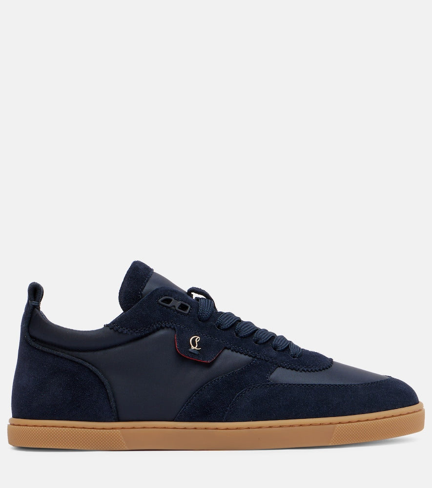 Christian Louboutin Tutti Rui suede sneakers - Blue Low-Top Sneakers