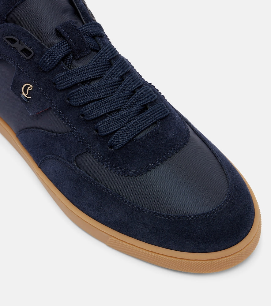 Christian Louboutin Tutti Rui suede sneakers - Blue Low-Top Sneakers