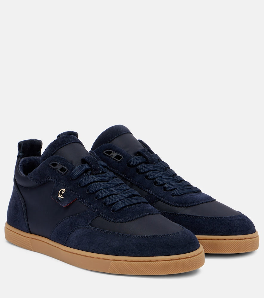 Christian Louboutin Tutti Rui suede sneakers - Blue Low-Top Sneakers