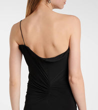 Christopher Esber Asymmetric jersey midi dress