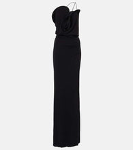 Christopher Esber Asymmetric jersey midi dress