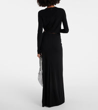 Christopher Esber Bezel Quartz maxi skirt