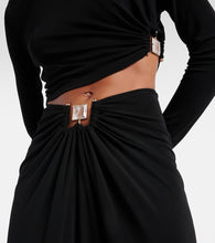 Christopher Esber Bezel Quartz maxi skirt