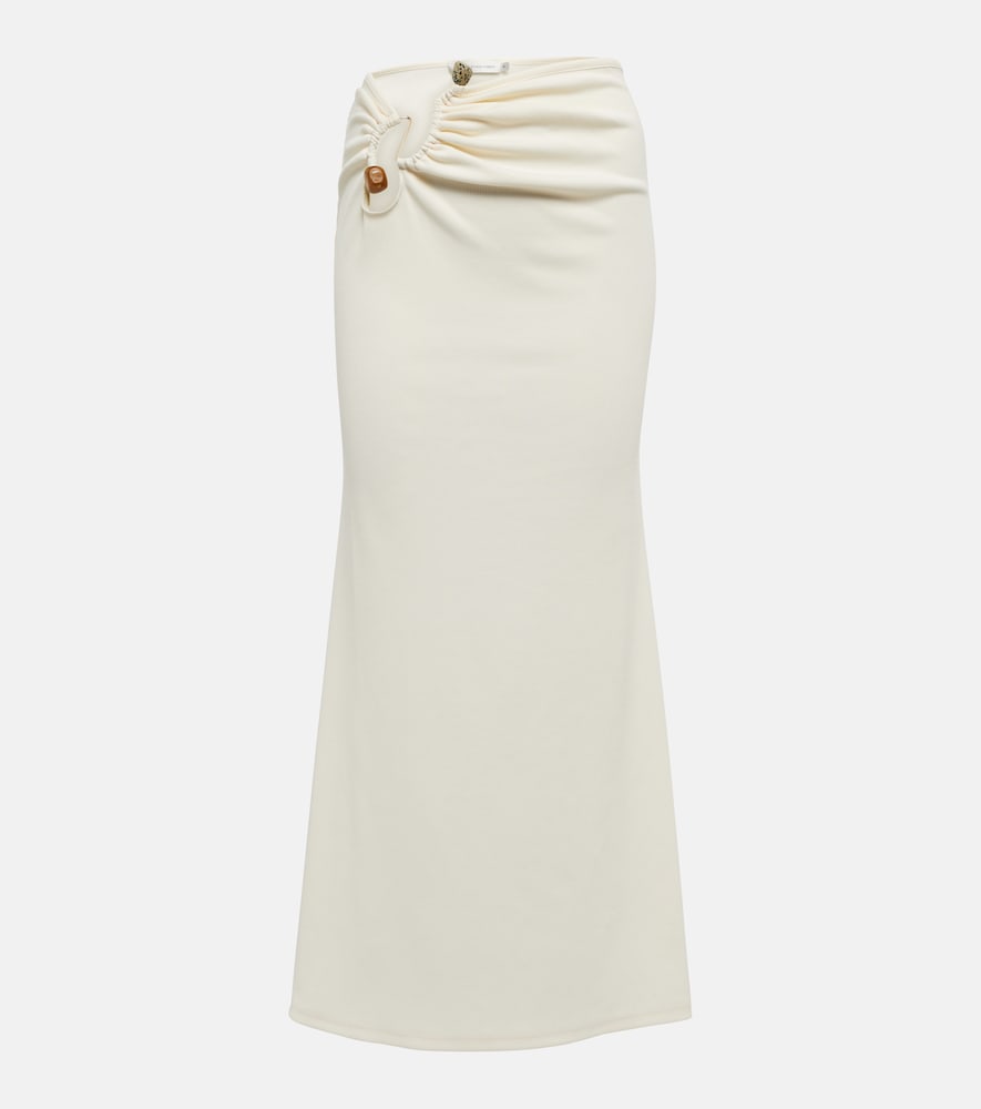Christopher Esber Distort cutout high-waisted midi skirt - Christopher Esber 扭曲镂空高腰中长裙