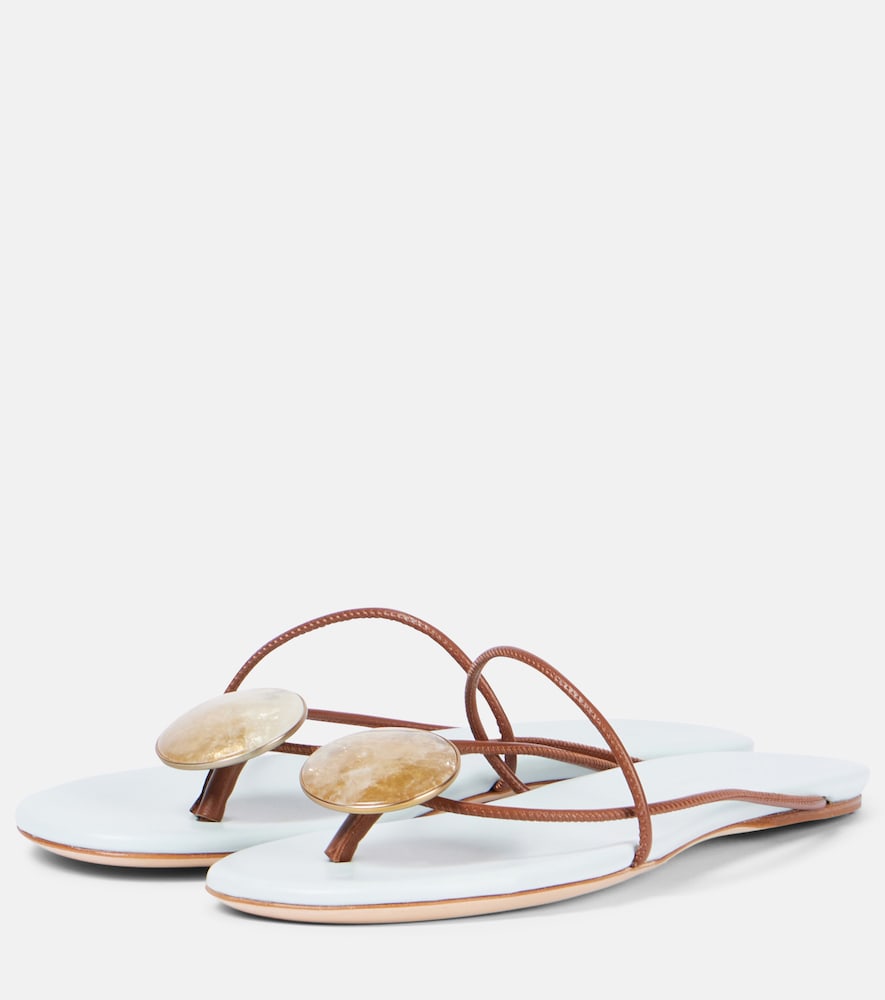 Christopher Esber Doma embellished leather sandals