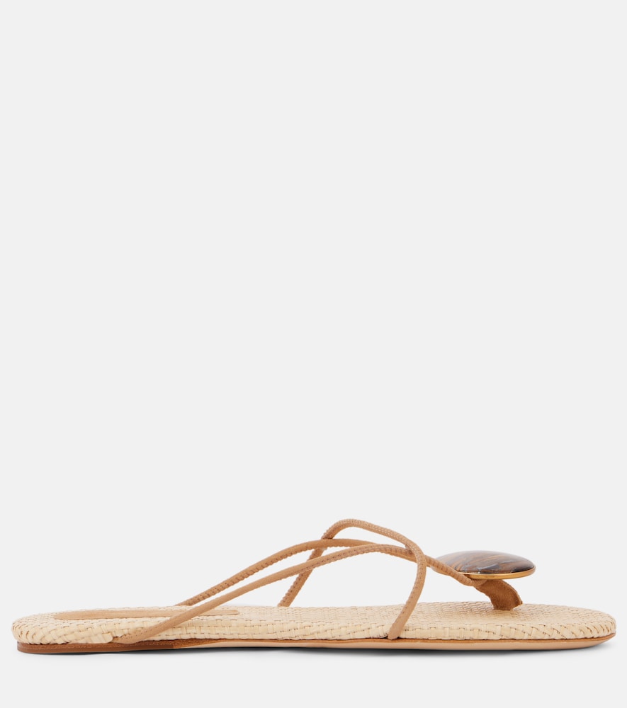 Christopher Esber Doma embellished thong sandals