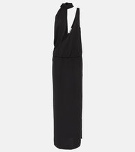 Christopher Esber Draped halterneck side-slit gown. 克里斯托弗·埃斯伯 (Christopher Esber) 垂褶露背侧开衩礼服
