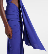 Christopher Esber Embellished draped jersey gown