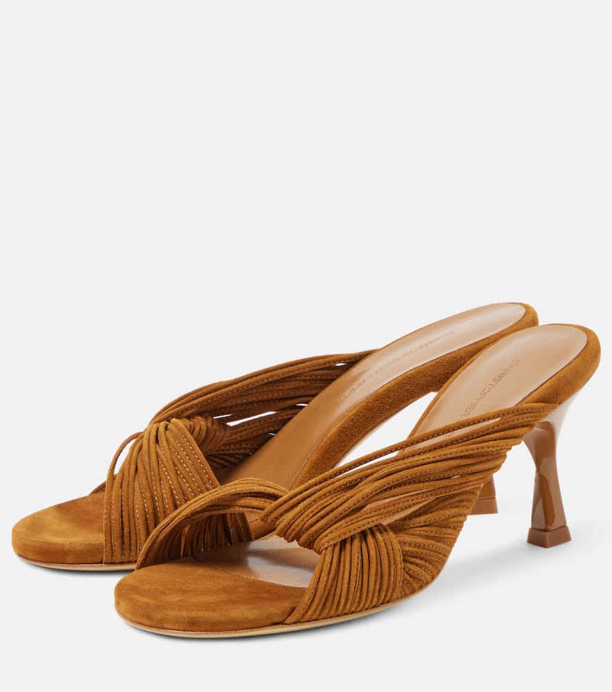 Christopher Esber Fender suede mules