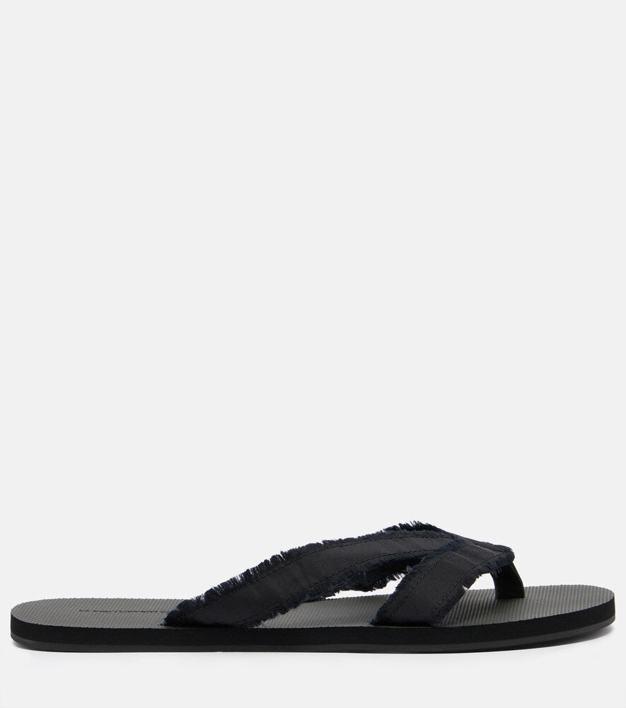 Christopher Esber Freya satin thong sandals