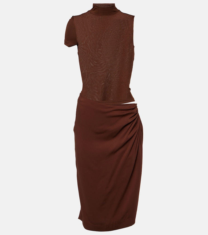 Christopher Esber Fusion Tee midi dress. Christopher Esber Fusion Tee 中长连衣裙