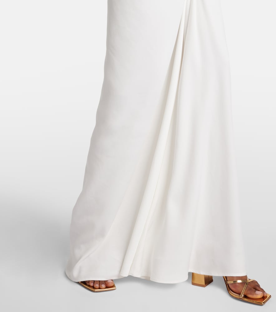 Christopher Esber Fusion ruched maxi dress