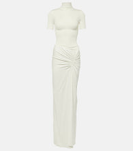 Christopher Esber Fusion ruched maxi dress. Christopher Esber Fusion 褶皱长裙