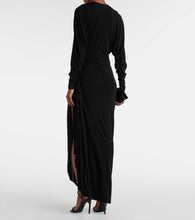 Christopher Esber Helix embellished jersey maxi dress