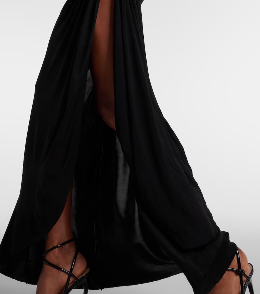 Christopher Esber Helix embellished jersey maxi dress