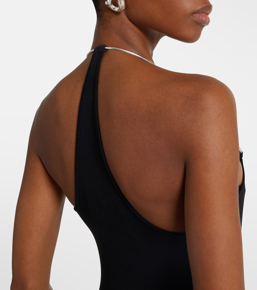 Christopher Esber Levitate pearl-embellished maxi dress