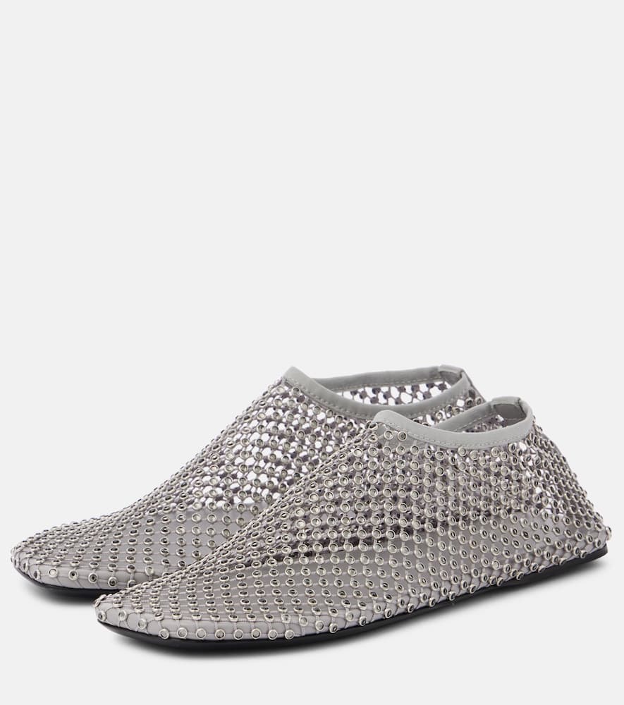 Christopher Esber Minette embellished slip-on shoes