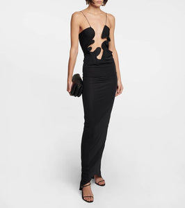 Christopher Esber Molded Venus jersey maxi dress