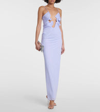 Christopher Esber Molded Venus mesh maxi dress