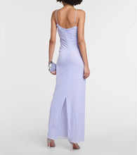 Christopher Esber Molded Venus mesh maxi dress