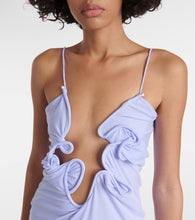 Christopher Esber Molded Venus mesh maxi dress