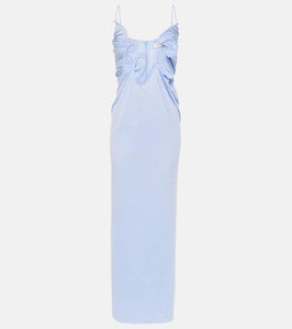 Christopher Esber Molded Venus mesh maxi dress