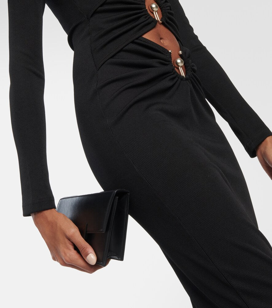 Christopher Esber Orbit jersey midi dress