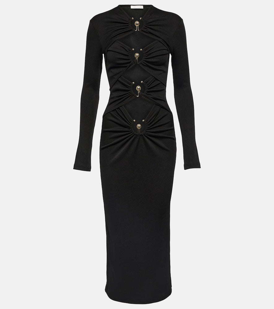 Christopher Esber Orbit jersey midi dress. Christopher Esber Orbit 针织中长连衣裙