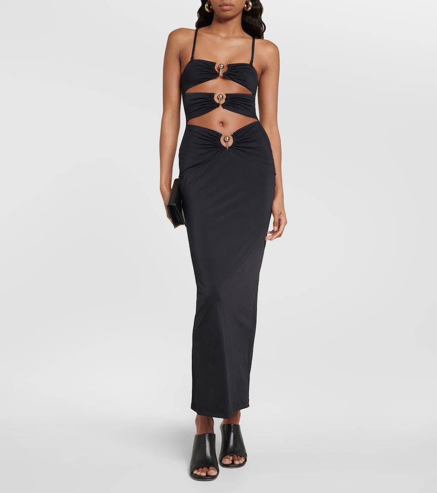 Christopher Esber Pierced Orbit maxi dress