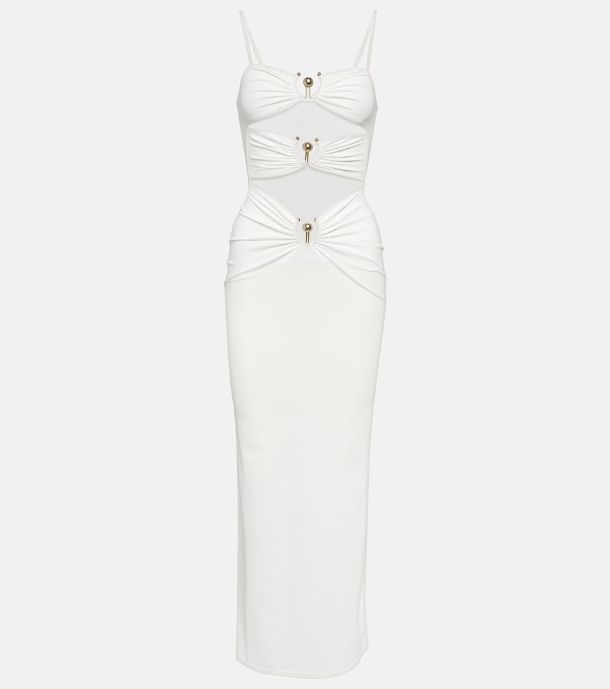 Christopher Esber Pierced Orbit midi dress. Christopher Esber Pierced Orbit 中长连衣裙
