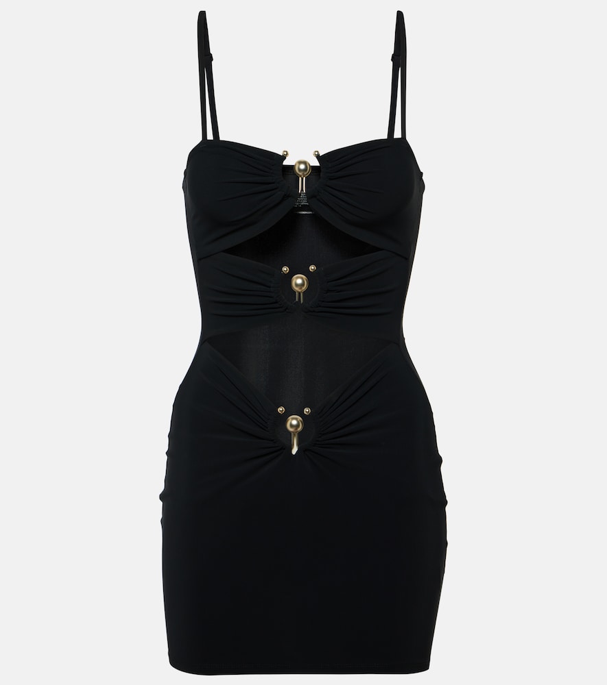 Christopher Esber Pierced Orbit minidress. Christopher Esber Pierced Orbit 迷你连衣裙
