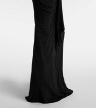 Christopher Esber Ruched cutout jersey maxi dress