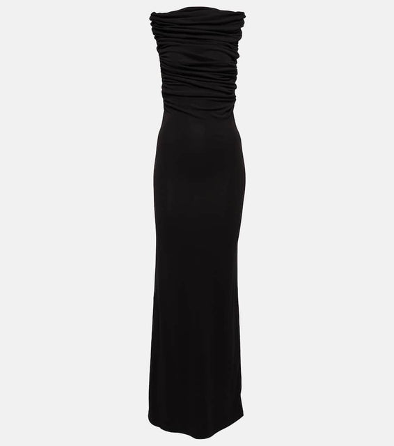 Christopher Esber Sculpted ruched maxi dress
