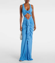 Christopher Esber Vivenda cutout draped gown