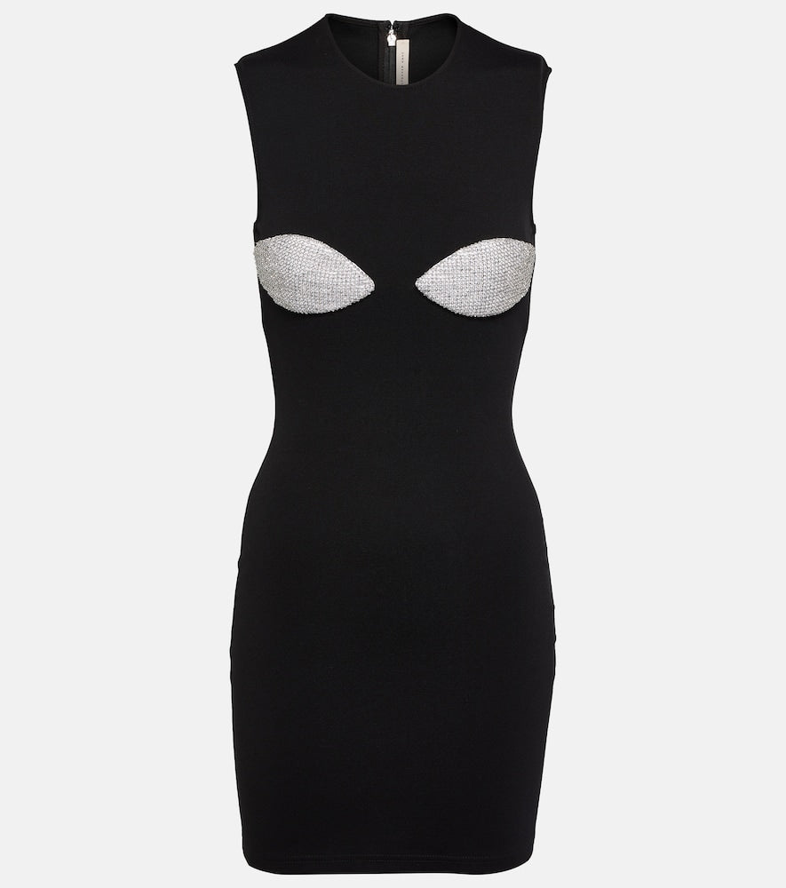Christopher Kane Crystal-embellished bodycon minidress. Christopher Kane 水晶装饰紧身迷你连衣裙