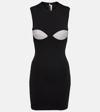 Christopher Kane Crystal-embellished bodycon minidress